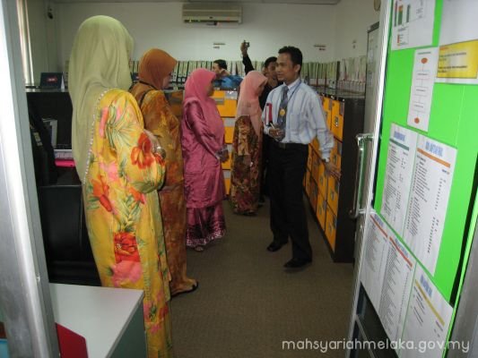 Lawatan 5S di Yayasan Melaka