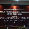 Kursus Pengenalan dan Kesedaran MS ISO 9001 2000