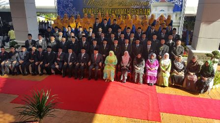 Majlis Perasmian Kompleks Mahkamah Syariah Negeri Melaka (MSNM)